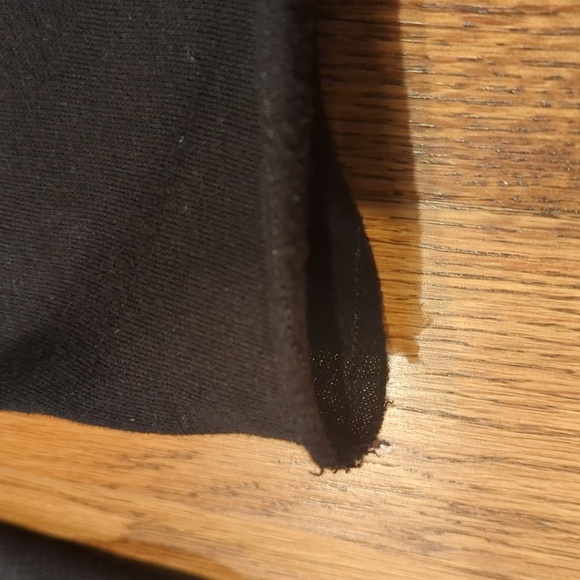 Victoria's Secret Pink Oversized Crop Top Black and White Size Small - Picture 4 of 7